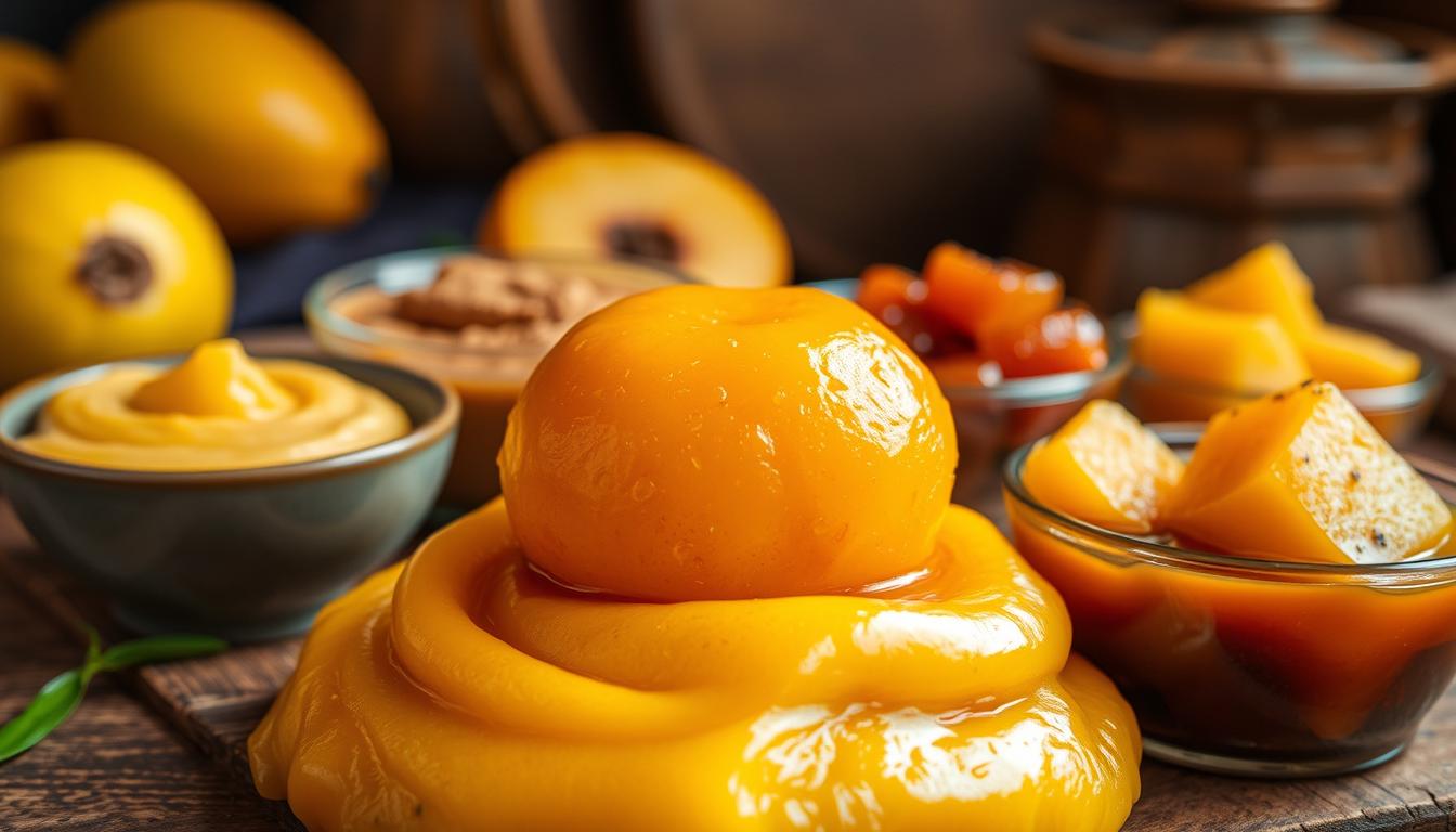 variações de doce de pupunha