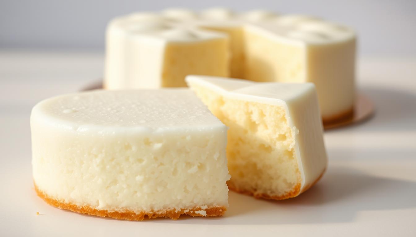 Bolo de tapioca gelado