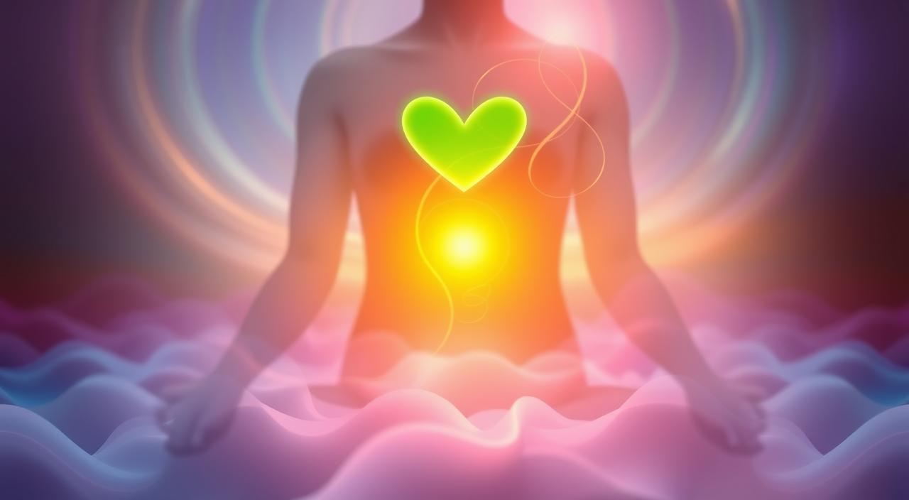 chakras do plexo solar e do coração