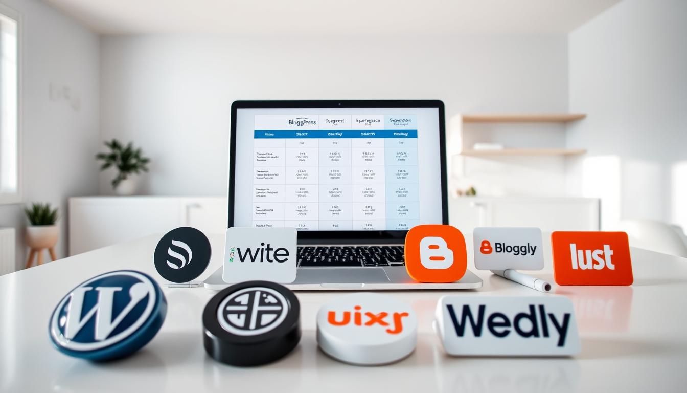 blogging platforms comparison