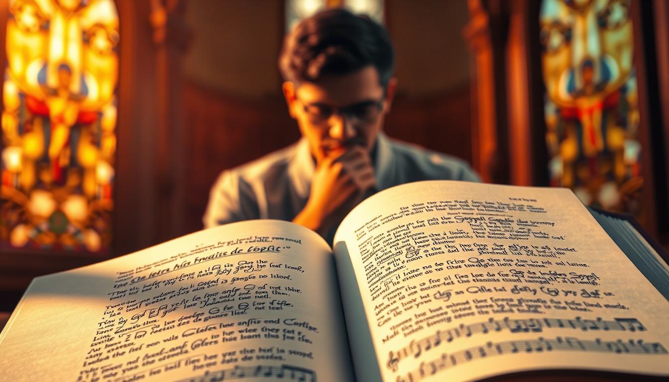 análise da letra de música gospel