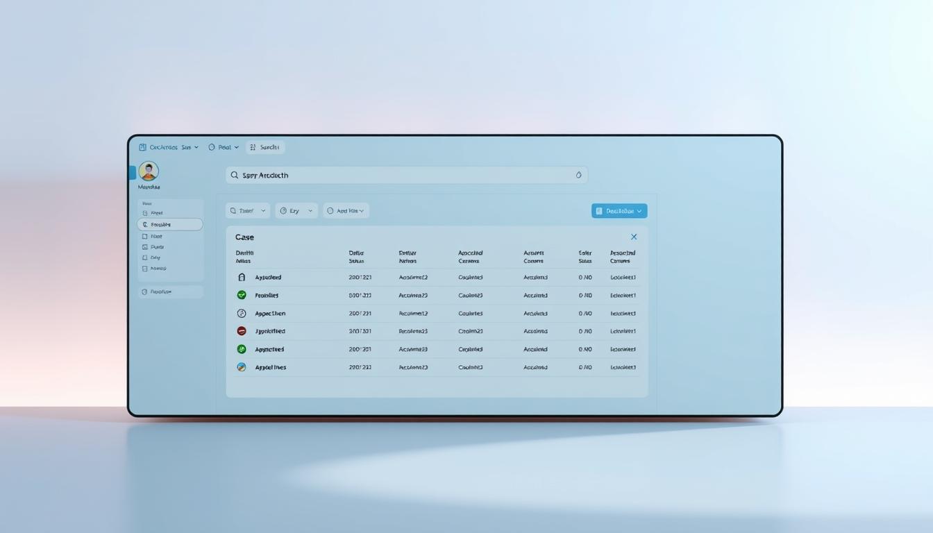 eams case search dashboard