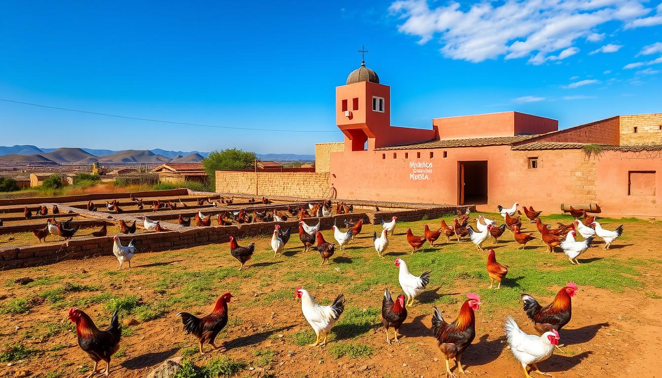 تكلفة بناء مزرعة دواجن في المغرب
