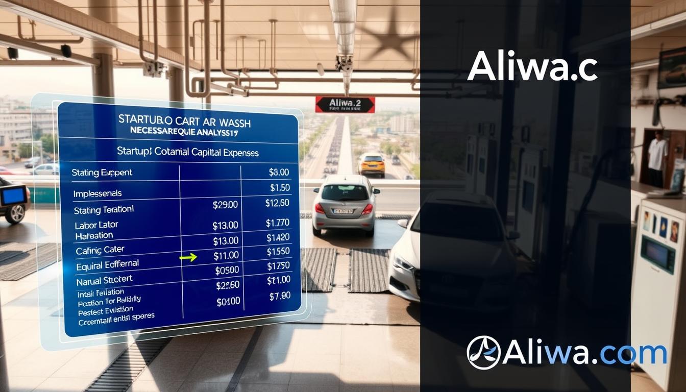 تحديد رأس المال اللازم لمشروع مغسلة السيارات