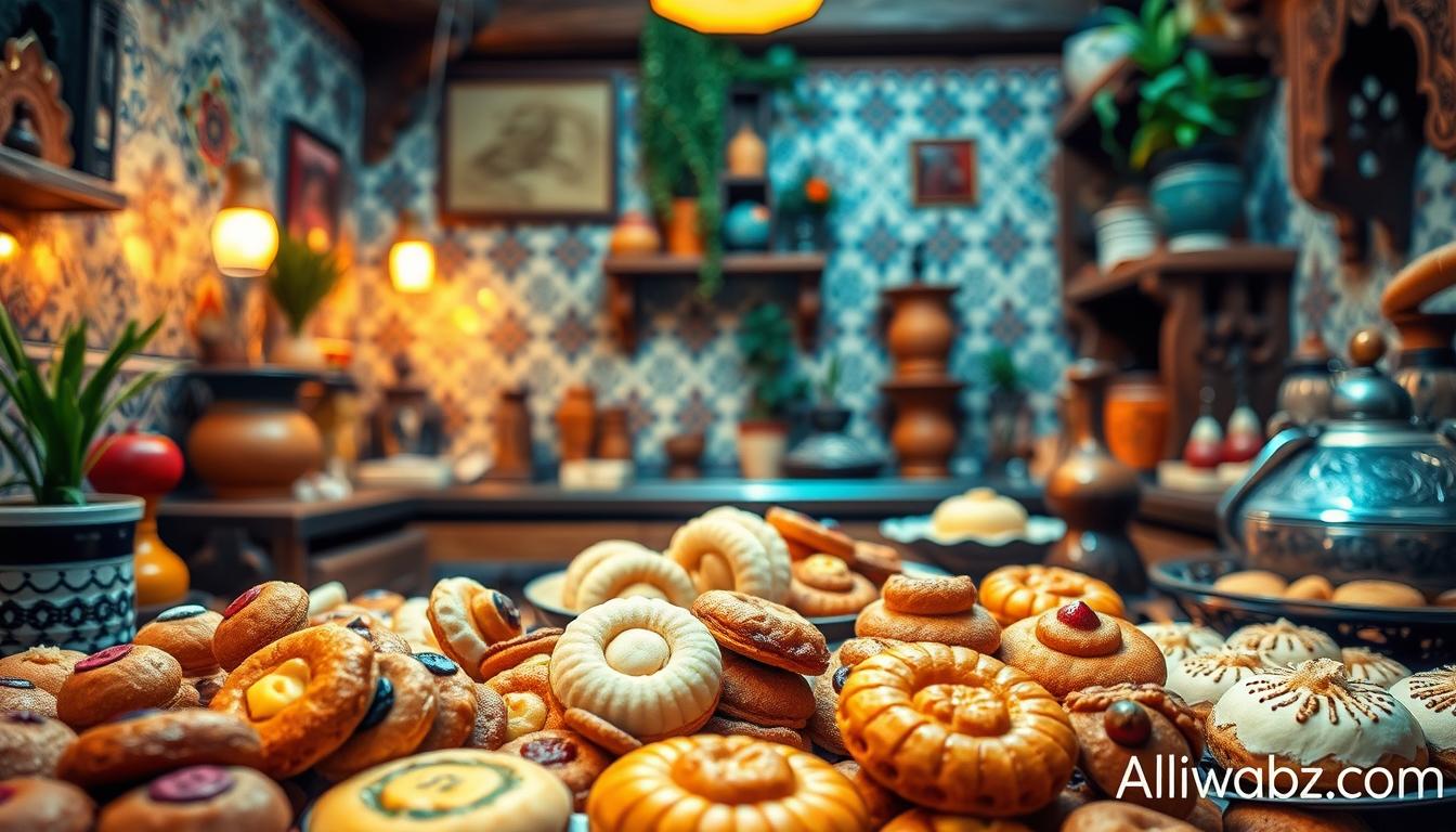 الحلويات المنزلية المغربية