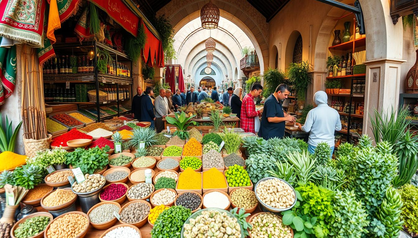 سوق الأعشاب الطبية في المغرب