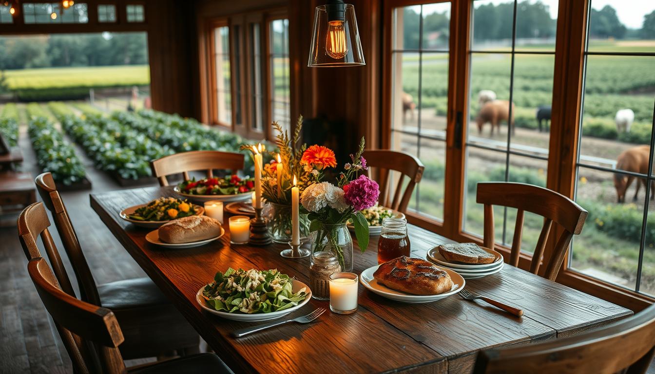 farm-to-table dining experience
