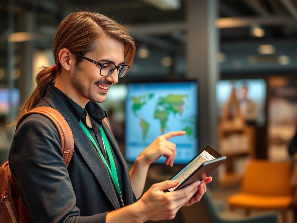 Travel industry professional sharing expertise on the platform