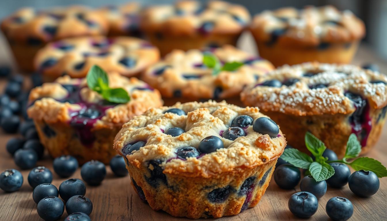 blueberry muffin cake variations