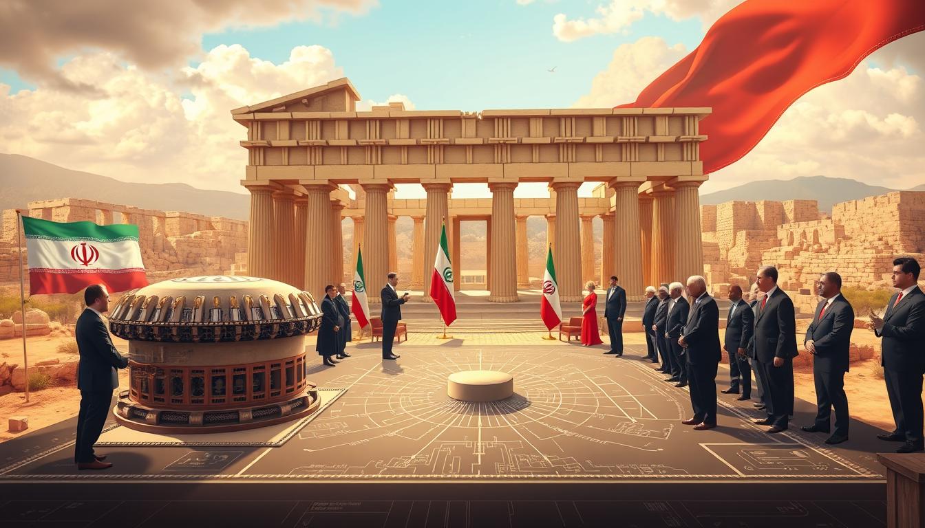 illustration of the Iran nuclear deal