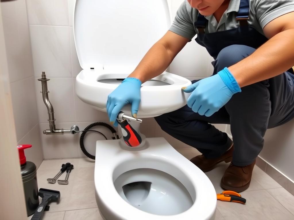 Layanan perbaikan saluran WC mampet di Nganjuk