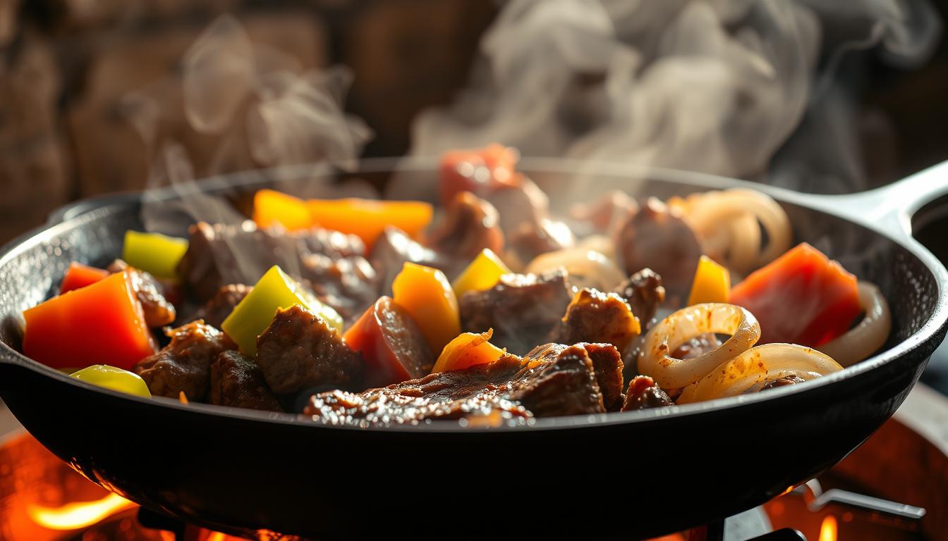 Fajitas Cooking Technique