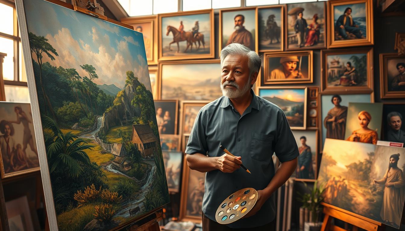 Raden Saleh karya seni