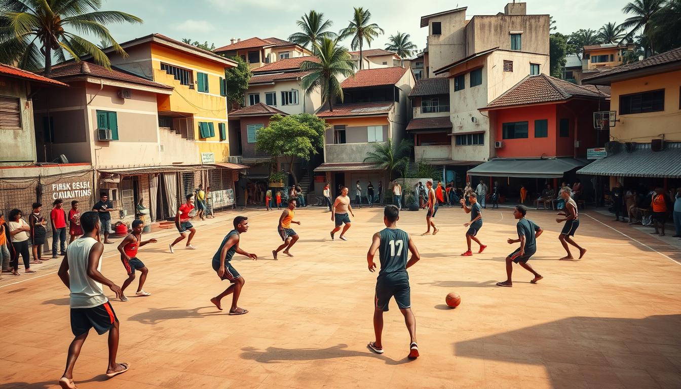 komunitas basket lokal