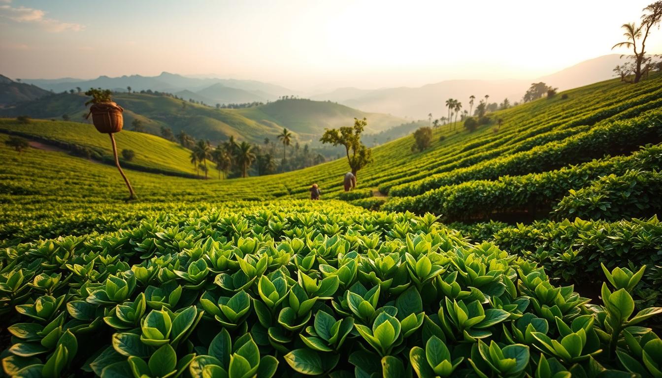 perkebunan teh