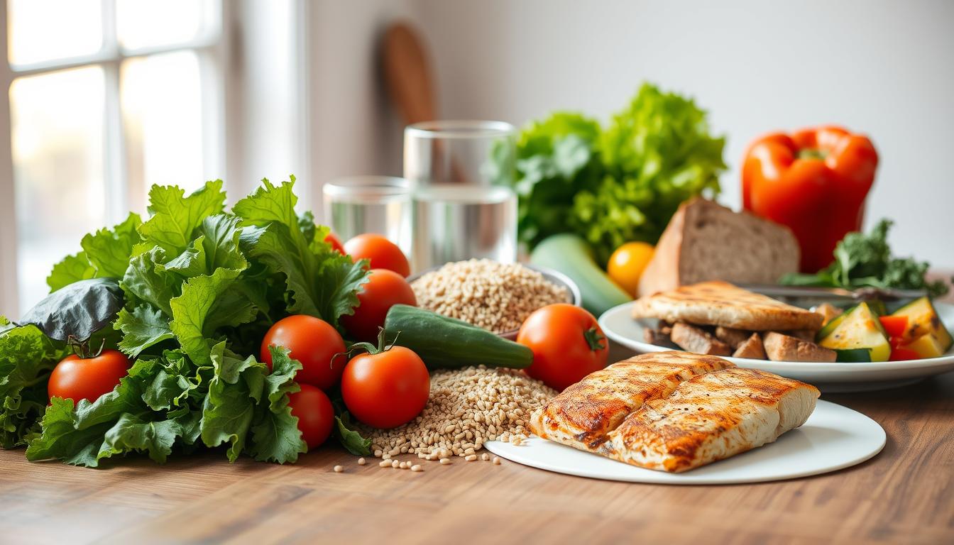 komponen menu diet sehat
