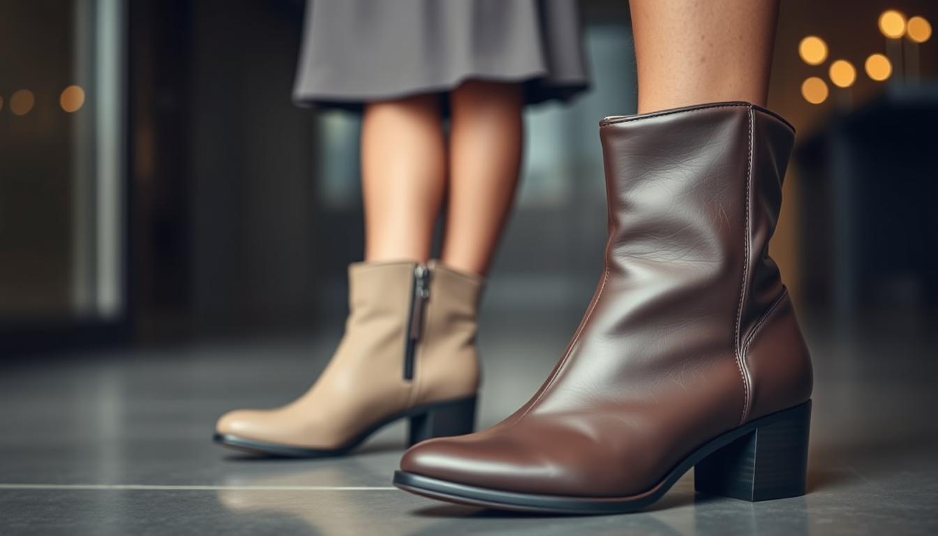 A sleek pair shoes