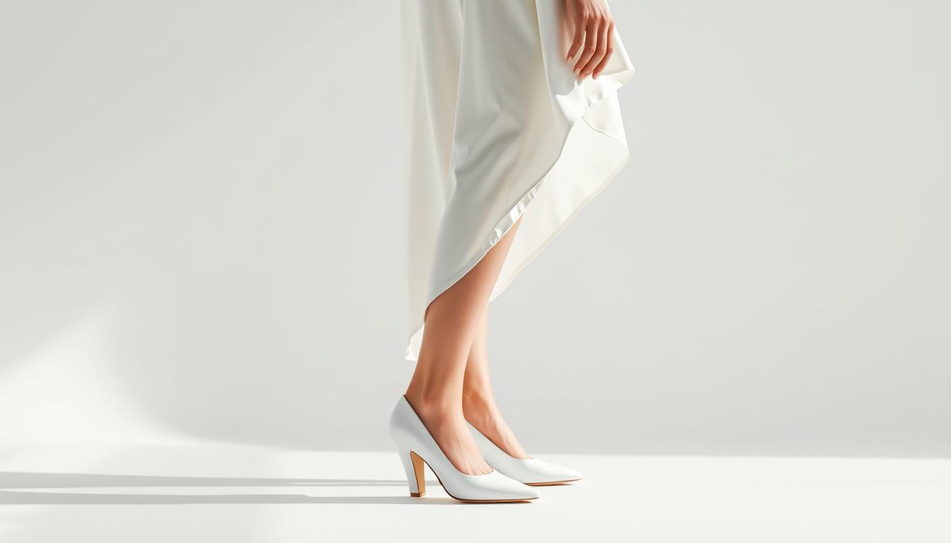  white shoes.