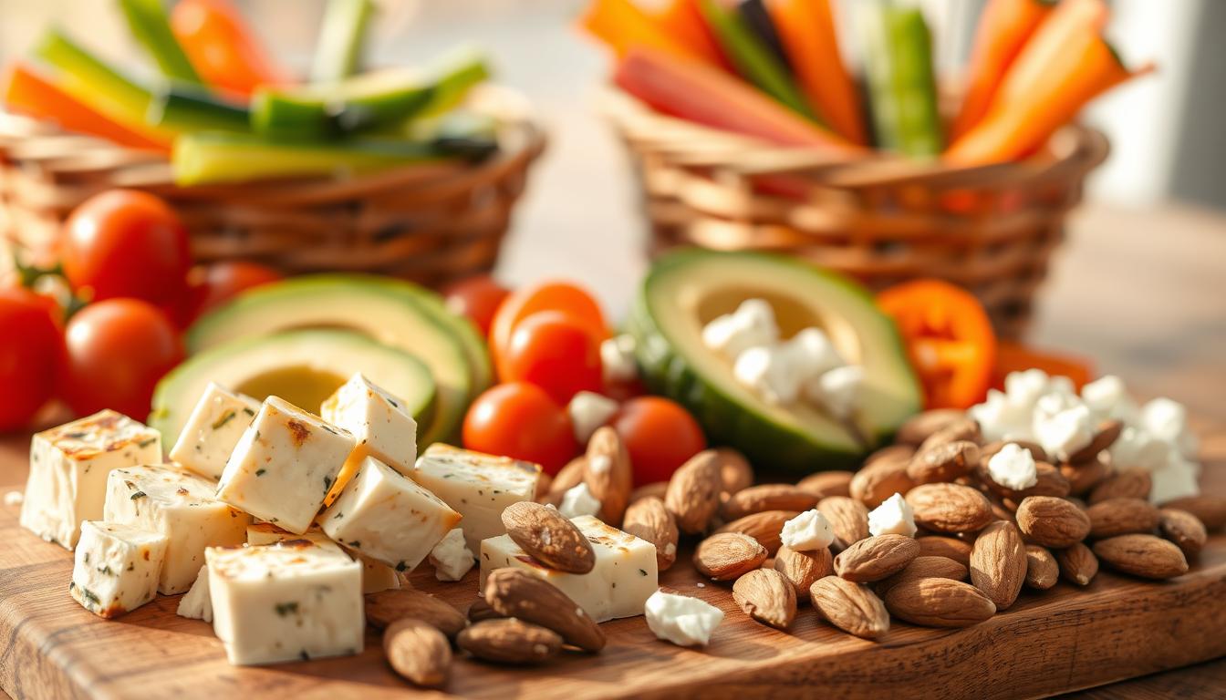 protein-rich Mediterranean snacks