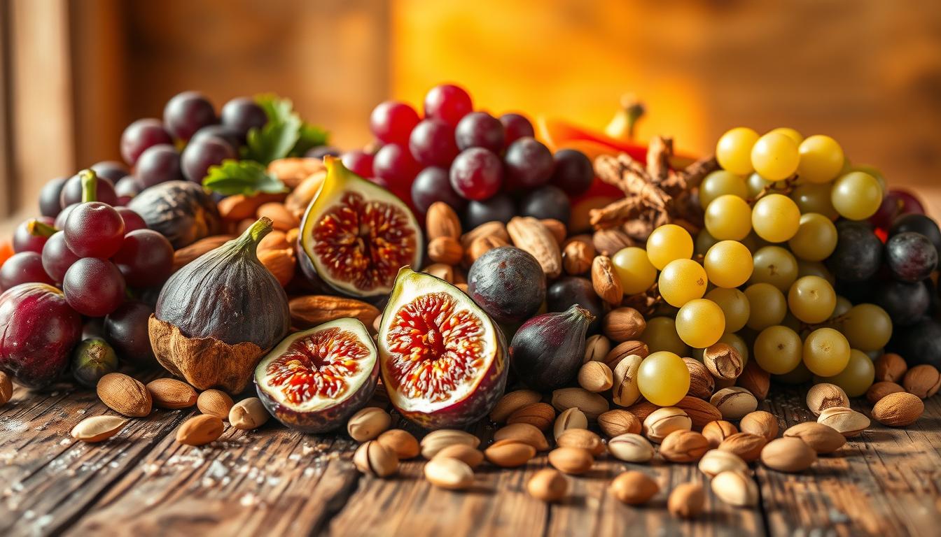 Mediterranean fruit and nut snacks