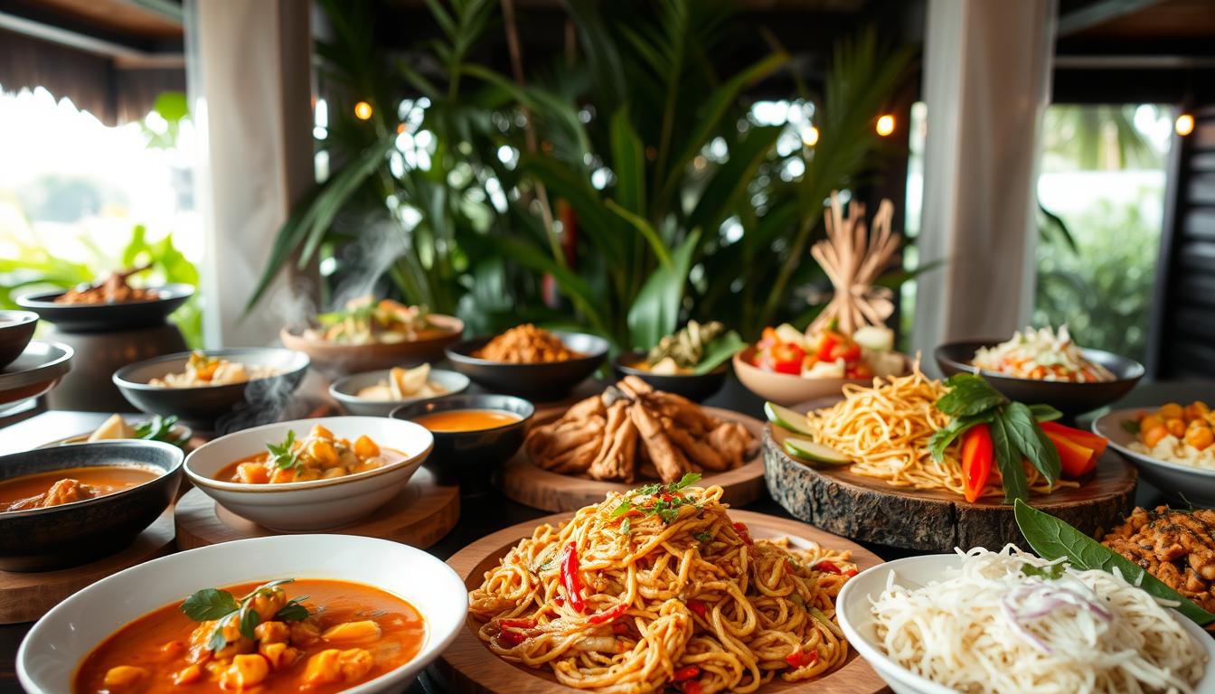 signature Thai dishes