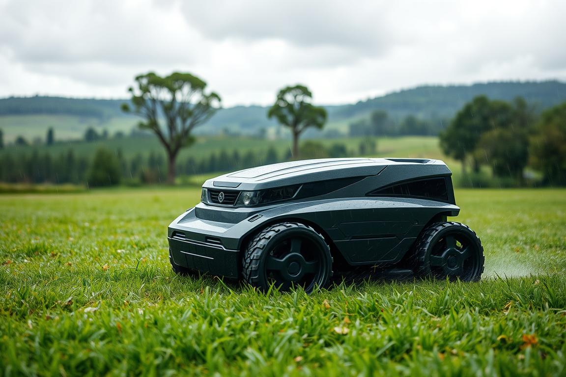 Can Robotic Mowers Perform in Rain & Wet Grass?