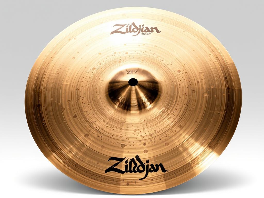 Zildjian K Custom Hybrid Ride showing dual-finish design