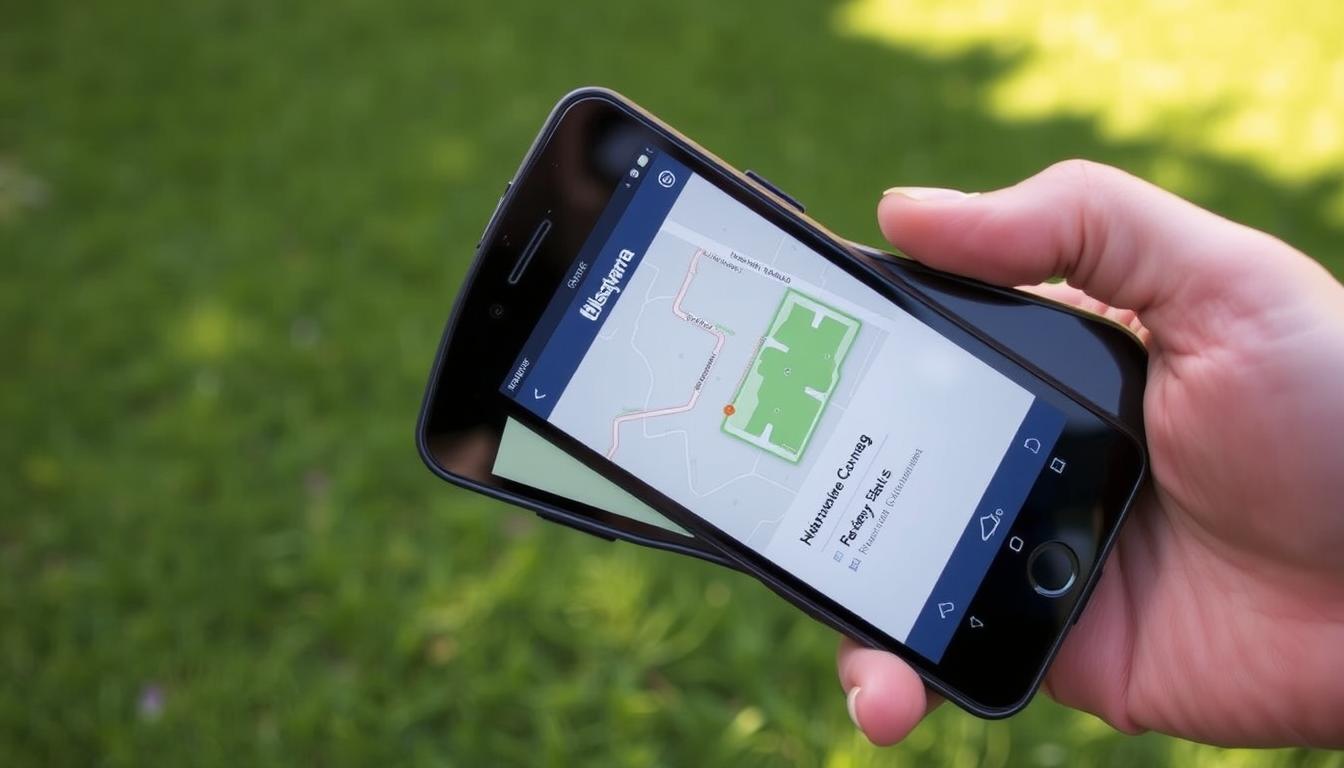 Husqvarna Automower 115H app interface showing lawn coverage map - top 5 robotic lawn mowers in 2025