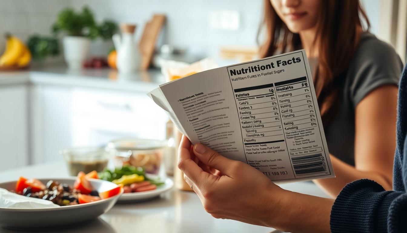 reading food labels for hidden sugars