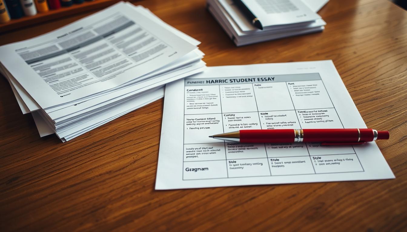 essay grading criteria