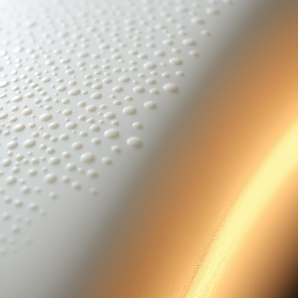 High-quality surface finish on molded part