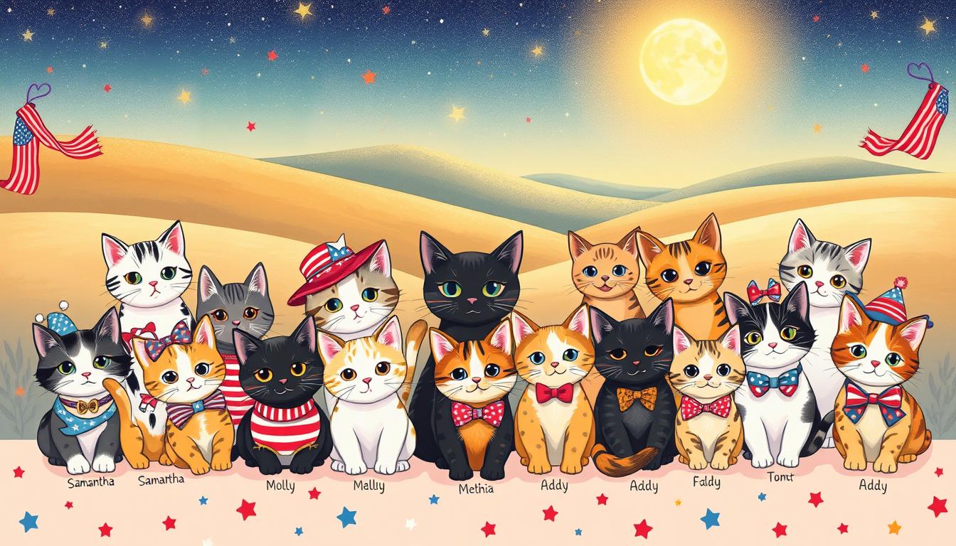 Best American girl cat names