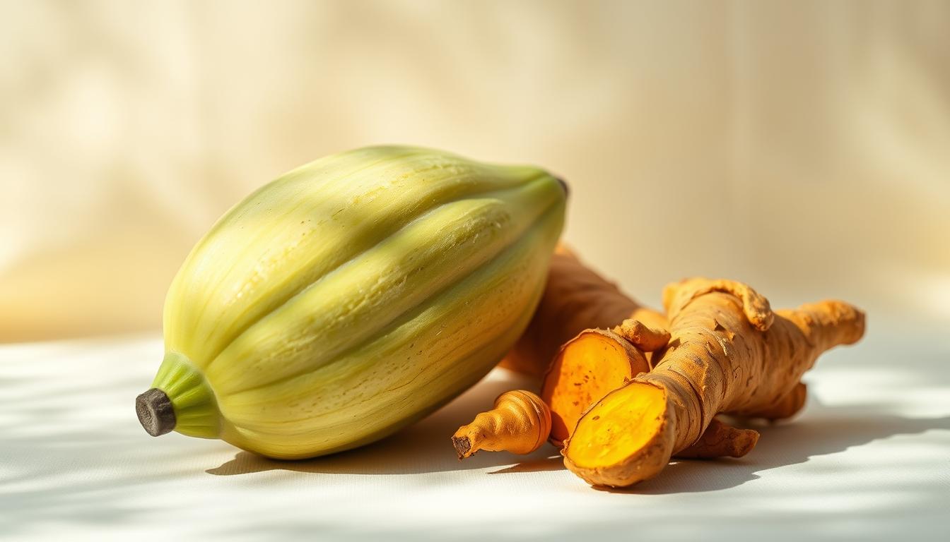 Benefícios do Chuchu e Cúrcuma