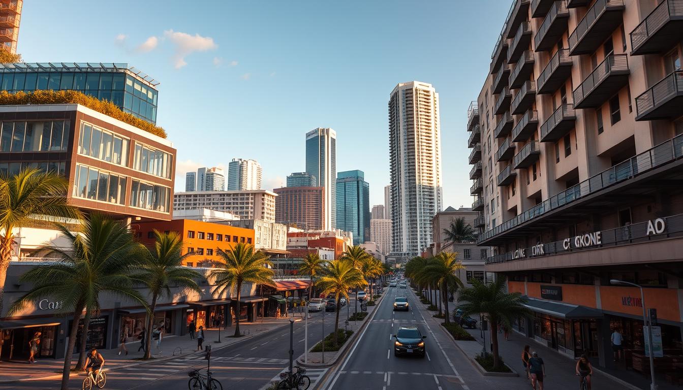 Transformación de propiedades industriales en Miami