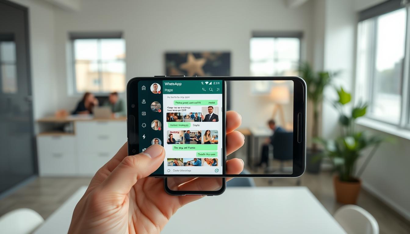 جودة الصور والفيديو في WhatsApp