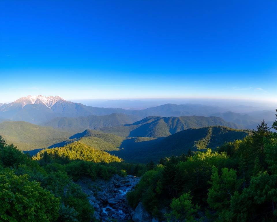 Berglandschaft Smokies Panorama