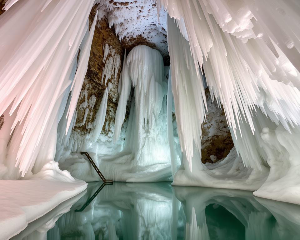 eishöhle werfen
