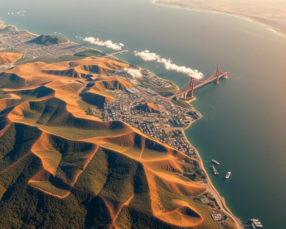 Geografische Lage San Francisco Klimazone