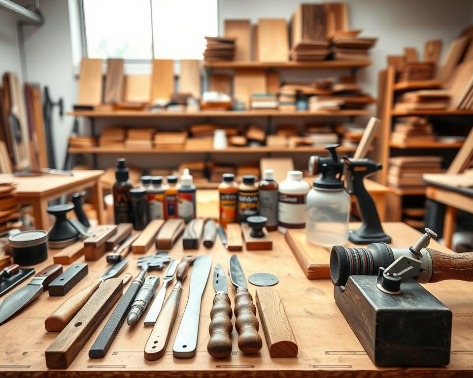 Holzschutz Werkzeuge und Verarbeitungstechniken