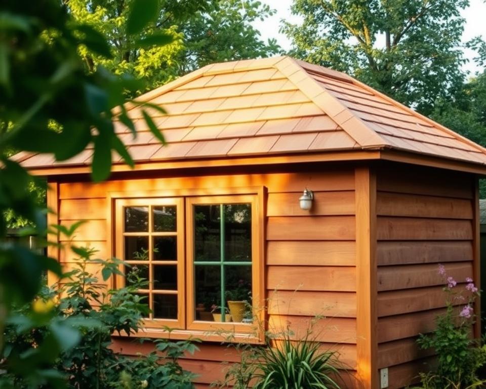 Was ist die günstigste Dacheindeckung für ein Gartenhaus?