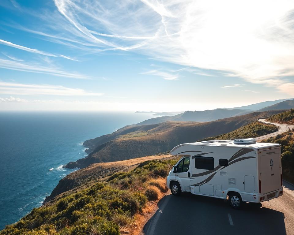 Atlantikküste Wohnmobil Reiseroute