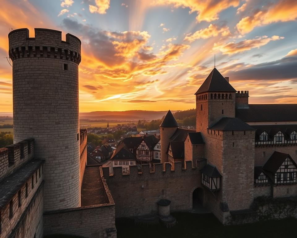 Stadtmauer Dinkelsbühl mittelalterliche Befestigung