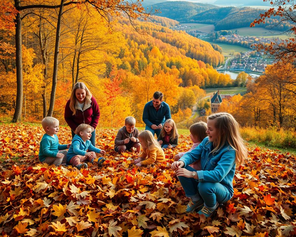 Familienurlaub Hessen Herbstaktivitäten