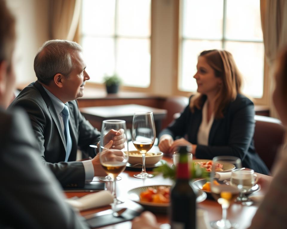 Geschäftskommunikation Small Talk