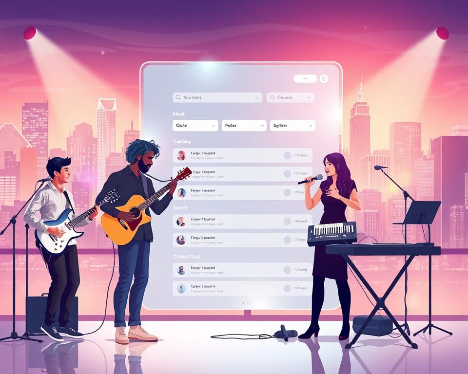 Musikerdatenbank Vorteile