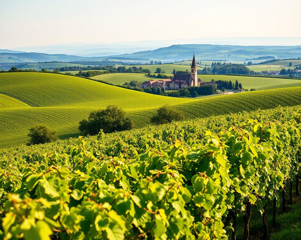 Chablis Weinberge Auxerre