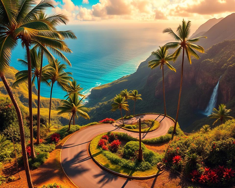 Road to Hana Panorama