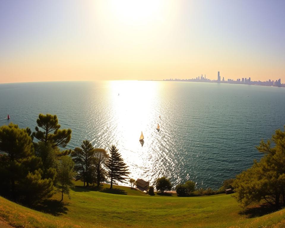 Lake Michigan Panorama
