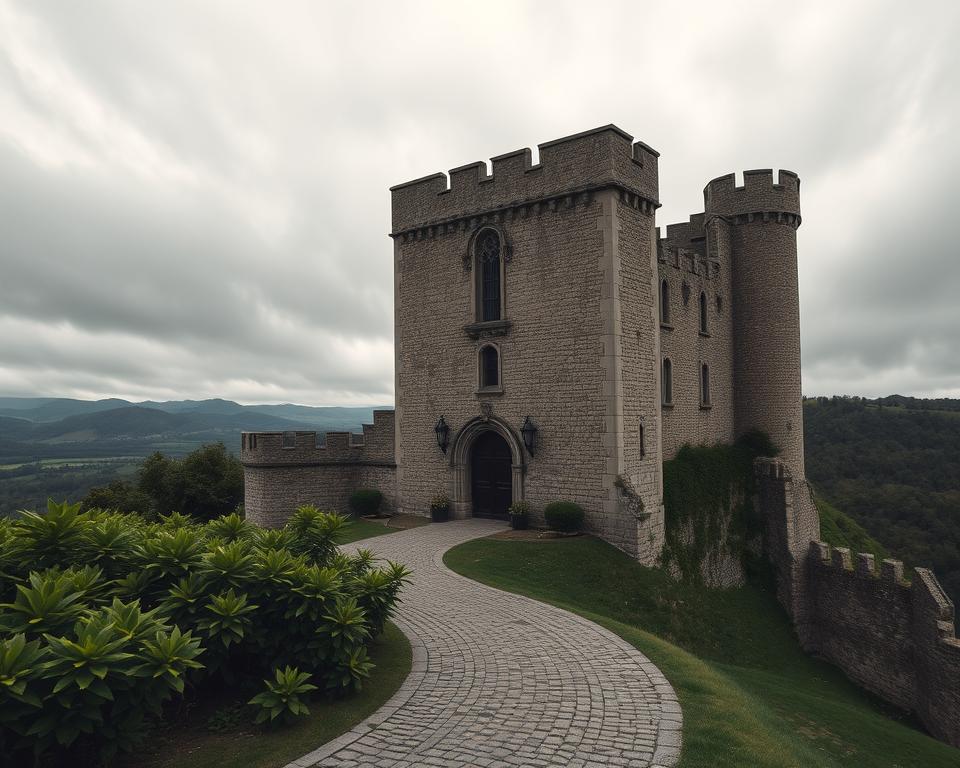 Mittelalterliche Burgen Nordfrankreich