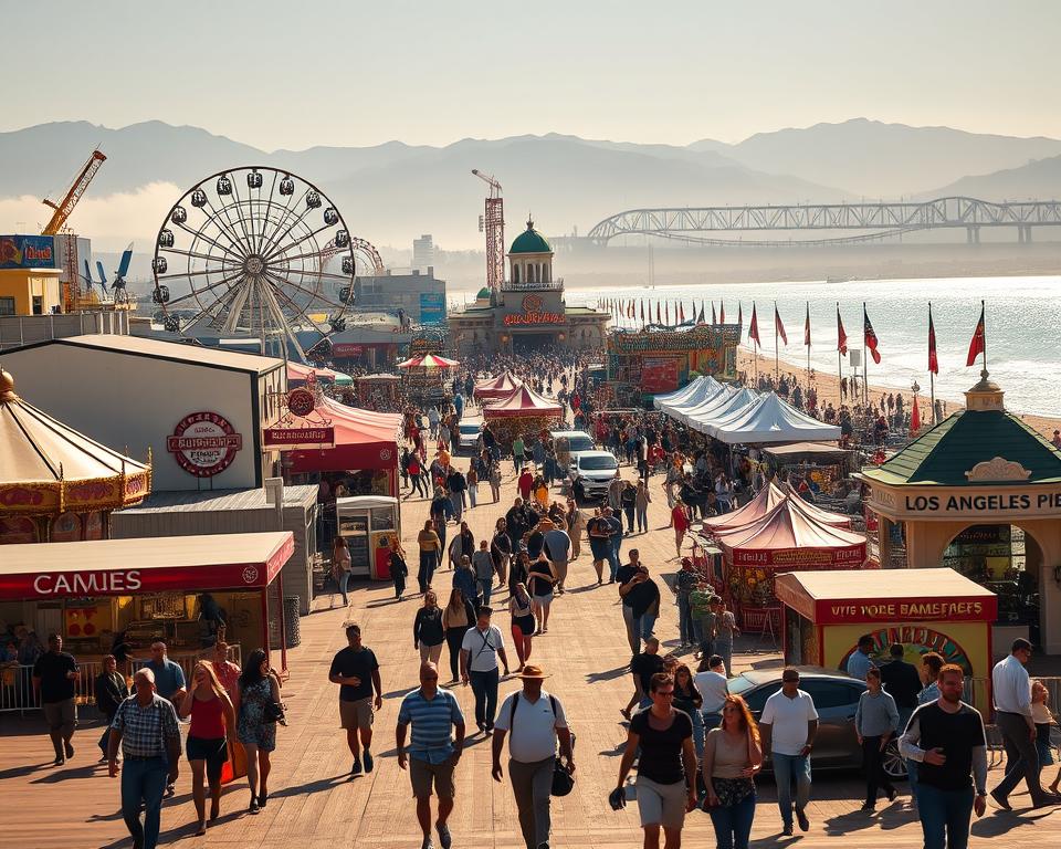 Los Angeles Pier Attraktionen